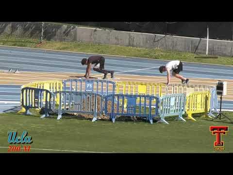 Video of Steven UCLA All Comers Meet 200m