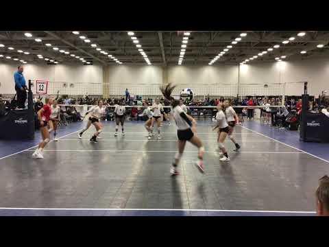 Video of Emily Ellenburg, 2021 OH - Back row #5 (Club)