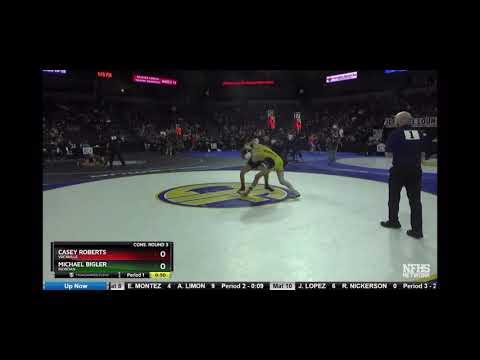 Video of Casey Roberts (Vacaville) vs Michael Bigler (Riordan) @ CIF 