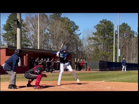 Video of #24 Nick Lanning Uncommitted 2023 RHP/1B/OF