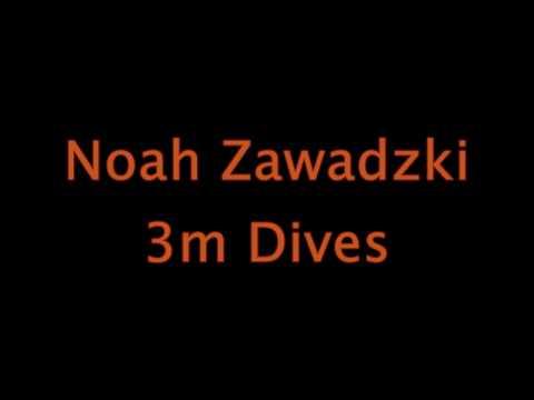 Video of Noah Zawadzki 3 meter Springboard Dives