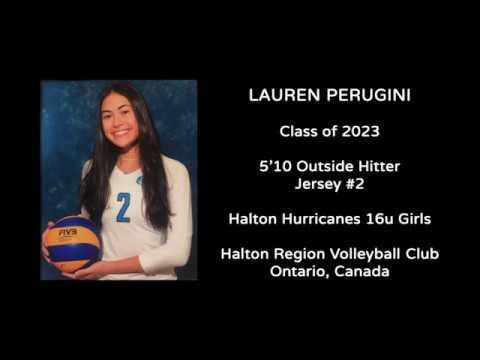 Video of Lauren Perugini - Class of 2023 - 2019/2020 Indoor Volleyball Highlight Video