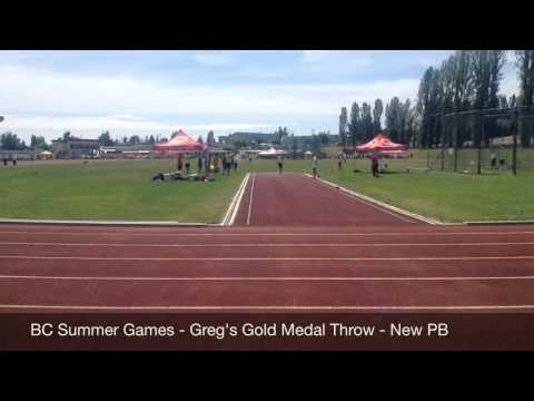 Video of Greg Hay - Javelin PB 2014 (600g)