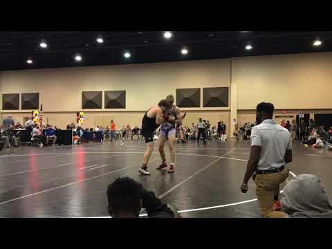 Video of AAU tournament:  Full Match (in blue)