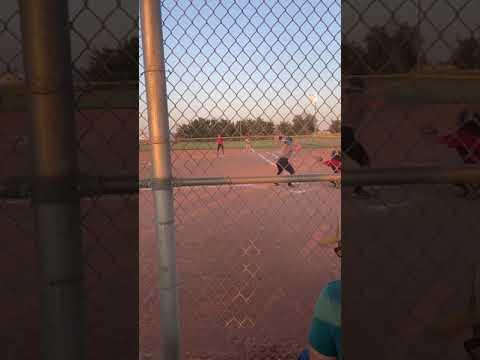 Video of Arabella up to bat