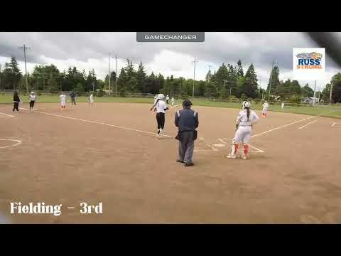 Video of Clips of fielding and hitting at the Valley Invite -Portland Oregon