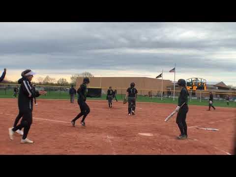 Video of Cali DiVito 1st homer of the season