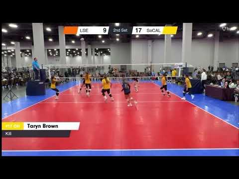 Video of Red Rock Rave LV - SoCalVBC Indoor - Taryn Brown - OH #17 - 3-29-2024