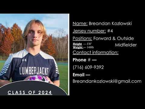 Video of Breandan Kozlowski's Highlights (2023)