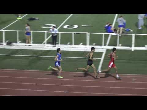 Video of Jack Tablizo (in royal blue with fluorescent yellow shoes) - 1600M, 4:44.93