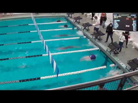 Video of 2021 Shamrock Invite 200 Back 2:04.99 (Ln4)