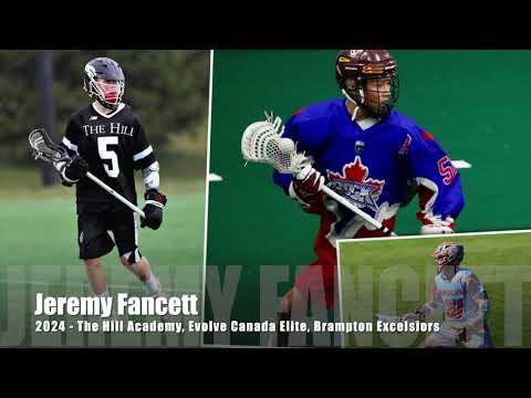 Video of Jeremy Fancett - Lacrosse 2023 (2024 reclass eligible)