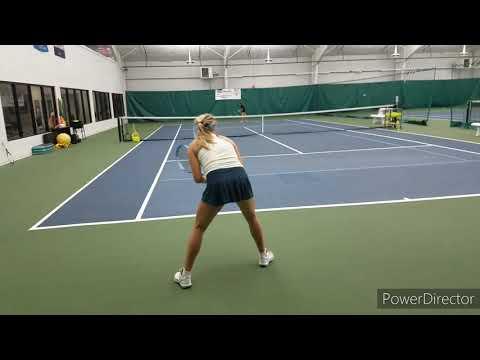 Video of Elizabeth Sobieski Tennis Video