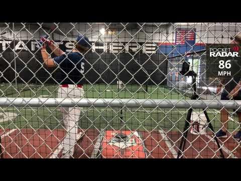 Video of Andrew Zellers Exit Velo