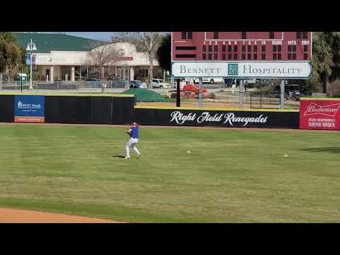 Video of Fielding - OF 85 mph 1/24/21 - Canes workout - Charleston, SC