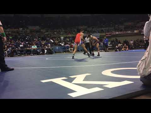 Video of HHSAA wrestling FINAL MATCH rysan leong 160lbs