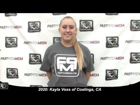 Video of 2020 Kayla Voss Pitcher and Second Base Softball Skills Video