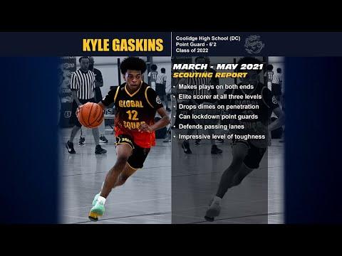 Video of Kyle Gaskins 6’2 mid-season highlights