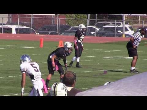 Video of Deflected pass on 10/19/2013