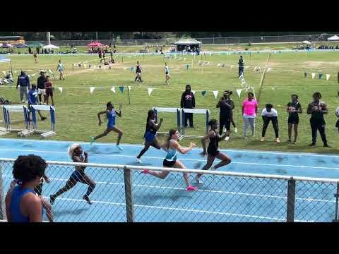 Video of Alysha Thames-100m-13.03-lane 6