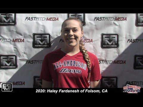 Video of 2020 Haley Fardanesh Pitcher Softball Skills Video - All American Mizuno