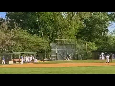 Video of TJ Alvey, 1B, fielding 2 outs against DeMatha