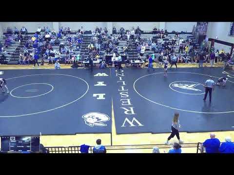 Video of Lathrop Wrestling Tournament (21:30-22:30, Right Side, Black Singlet)