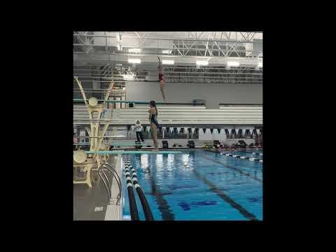 Video of Abby Manos 3 meter diving 2021 