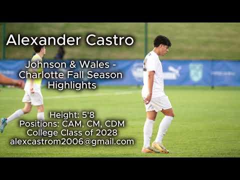 Video of Alexander Castro | Johnson & Wales - Charlotte Fall 2024 Highlight Tape