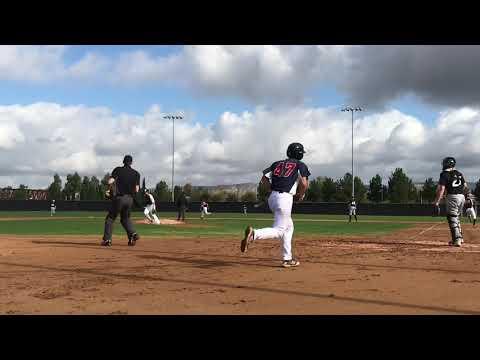 Video of Brock Denbo- 2019 Grad- SS - RBI Triple- 11/23/18