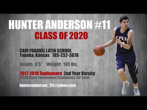 Video of Hunter Anderson - Sophomore Highlights (2017/18)