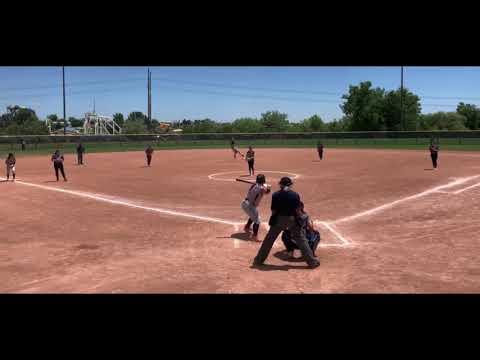 Video of Defensive plays from centerfield and third base