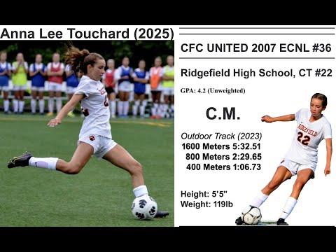 Video of Anna Touchard (2025) CM CFC ECNL+