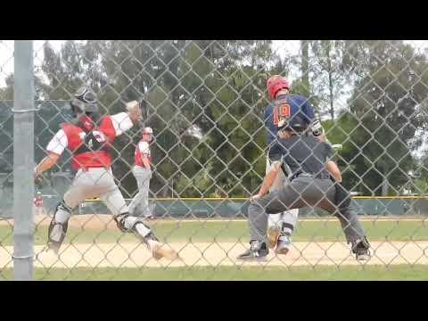 Video of Pitching and hitting recruitment video