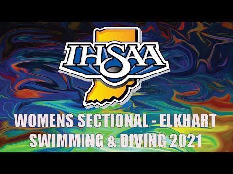 Video of IHSAA Sectionals - Women SWIMMING FINALS ELKHART 2021 