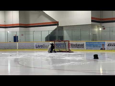 Video of Training session with Mac Skapski former NYR goalie