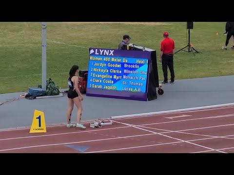 Video of novice girls 400m final ofsaa