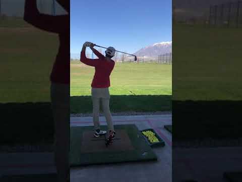 Video of 7 iron swing Max Lunt