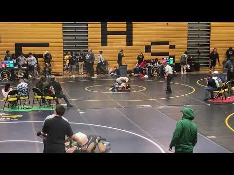 Video of Sullivan wins by fall in 6th match to take 5th place, 132-pd class, LA City Section Championships