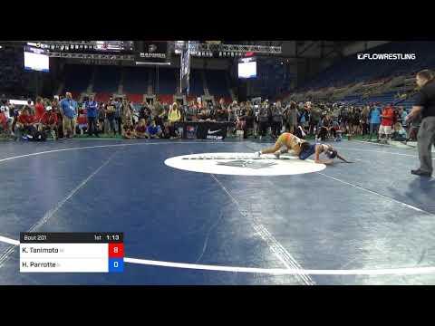 Video of 106 Lbs Rnd Of 32 Kaycie Tanimoto Hawaii Vs Hope Parrotte Illinois