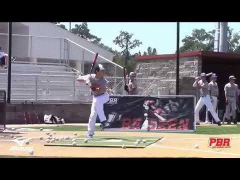 Video of Catching and BP (Prep Baseball LA)