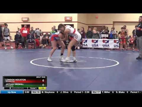 Video of WOMEN (HS) 132 London Houston Washington Vs Jaydan Driskill California 