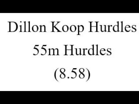 Video of Indoor Track Regional Meet (55m Hurdle) - 8.58