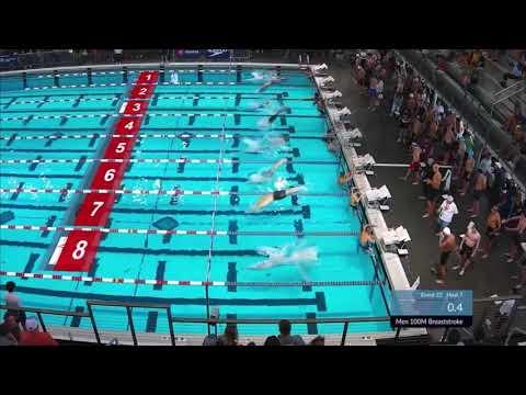 Video of 1:08.70 LCM 100 breaststroke 