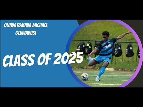 Video of Michael Oluwabusi Class of 2025 College Soccer Recruiting Highlight Video