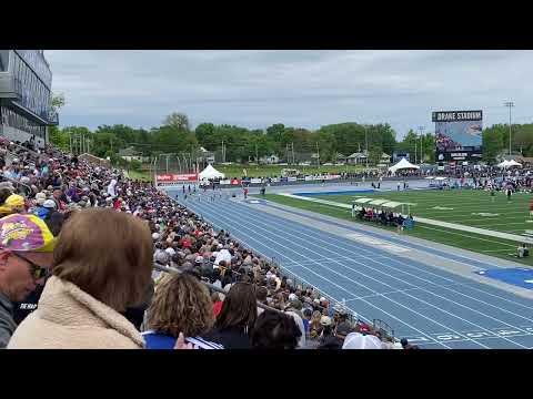 Video of Jazz 200m Iowa HS state finals