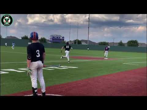 Video of Alec Arnell (2027, TX) drills this one deep off of the center field wall for a inside the park home run.