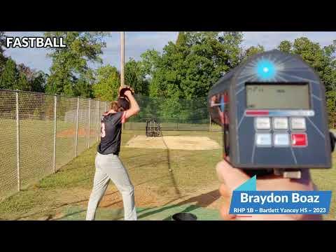 Video of Braydon Boaz 6'4" RHP ~ Baseball Recruiting Video ~ Class of 2023