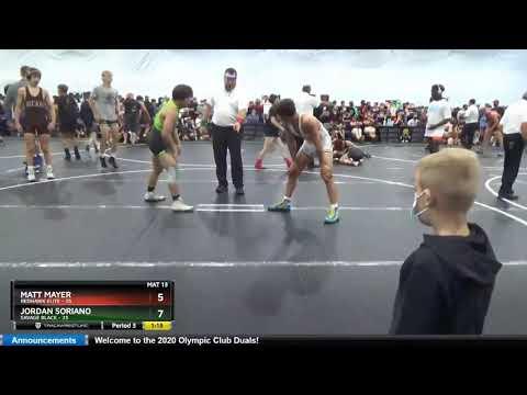 Video of Jordan Soriano vs Matt Mayer (Olympic Duals)