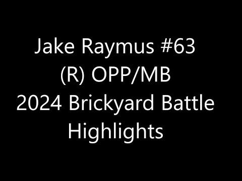 Video of Jake Raymus 2024 Brickyard Battle Highlights